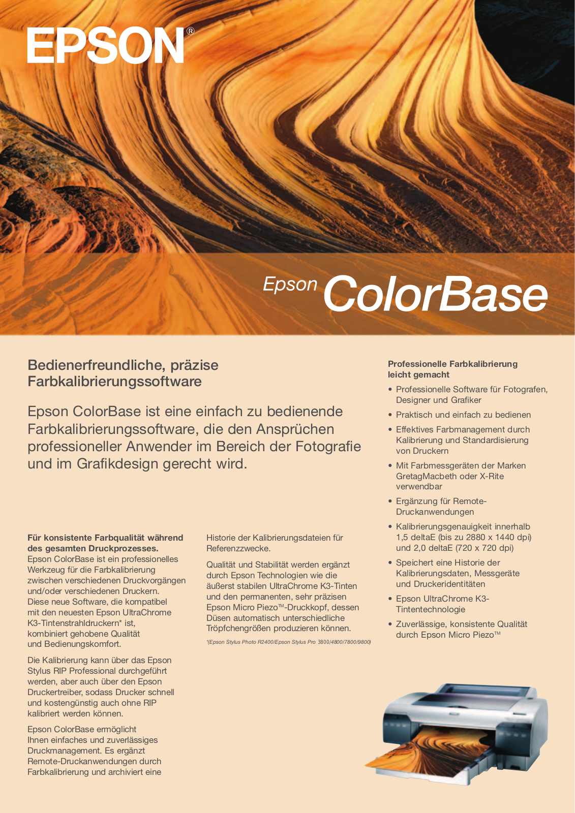 Epson COLORBASE BROCHURE