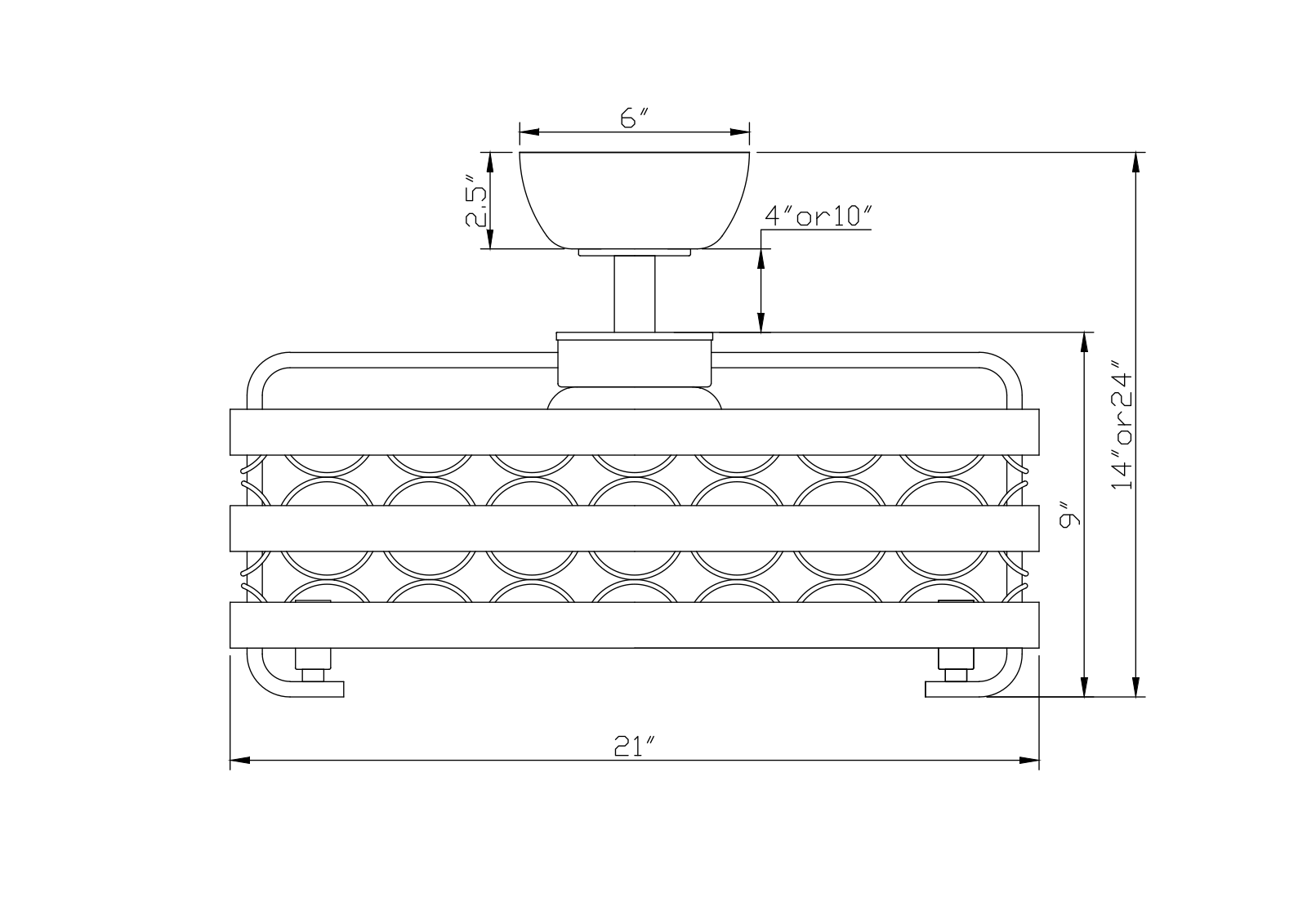 Steelside W007824413 Dimensions - ManualMachine.com
