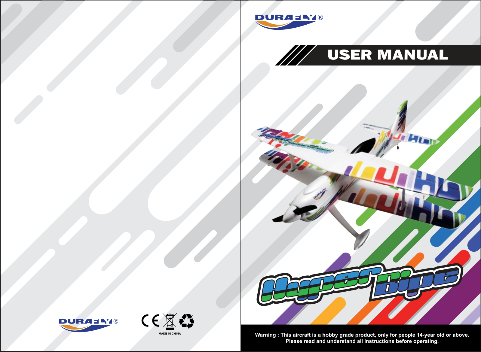 Durafly HyperBipe User guide - ManualMachine.com
