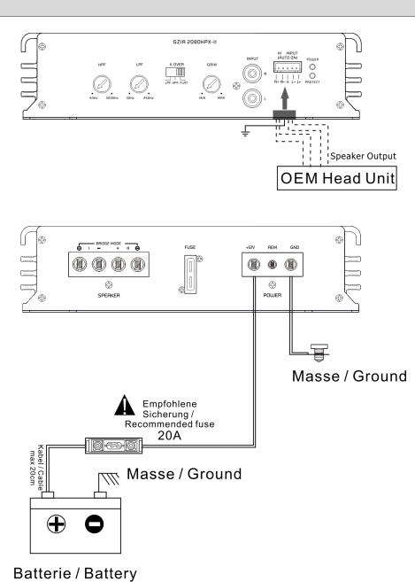 Ground Zero iridium GZIA 1.600HPX-II operation manual