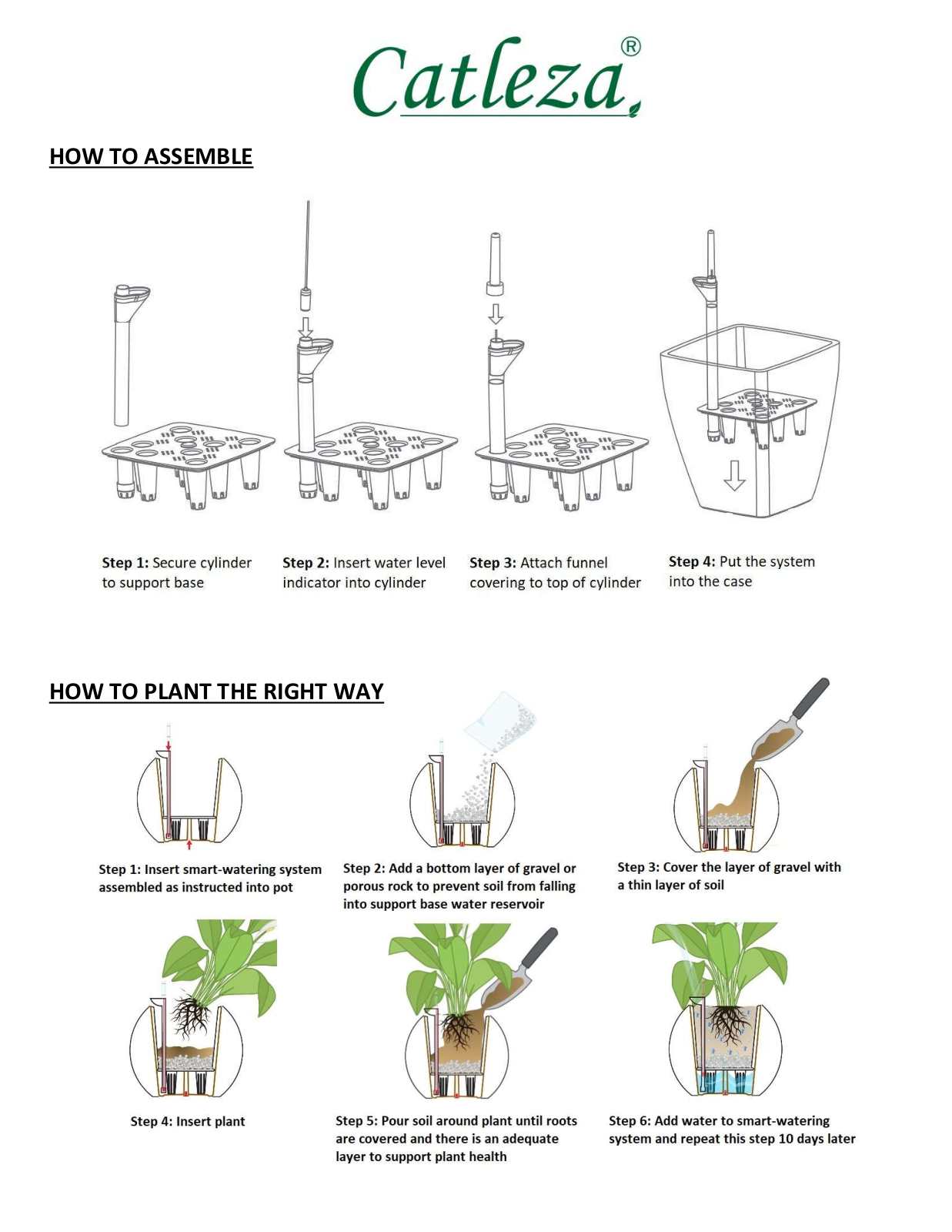 Catleza BTLE1007 CatlezaPlanters-UserManual - ManualMachine.com
