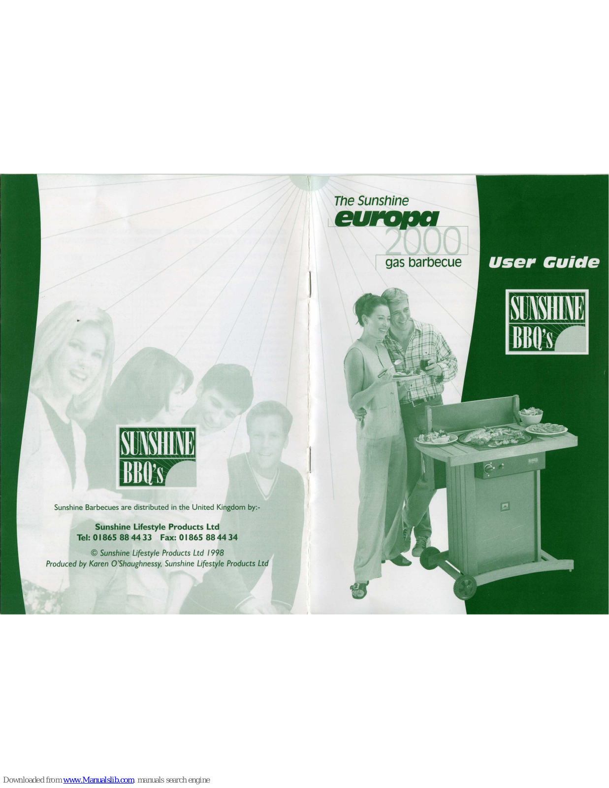 Sunshine europa 2000 User Manual