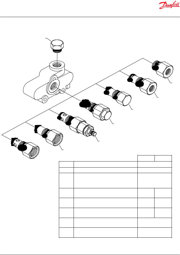 Danfoss Válvula de control direccional Service guide