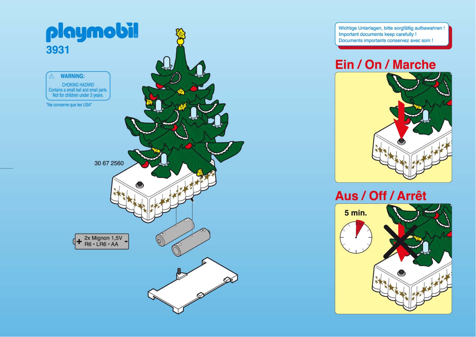 Playmobil 3931 Instructions