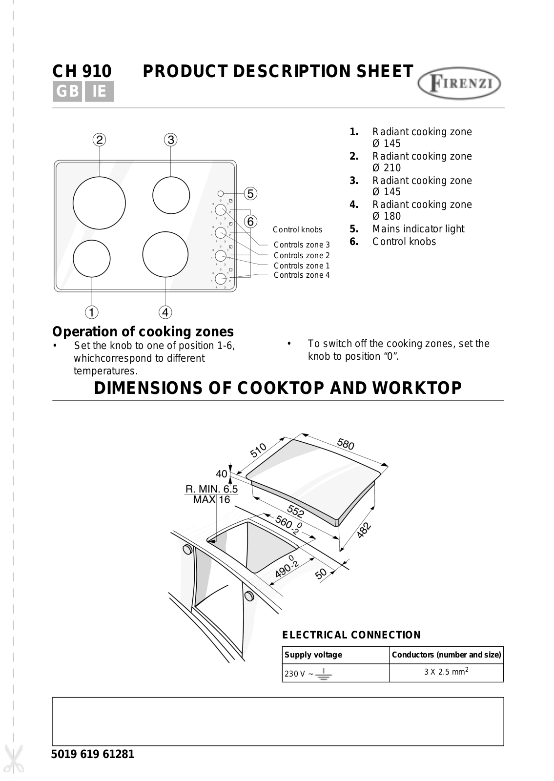 Whirlpool CH 910 BR, CH 910 NB, CH 910 WH INSTRUCTION FOR USE