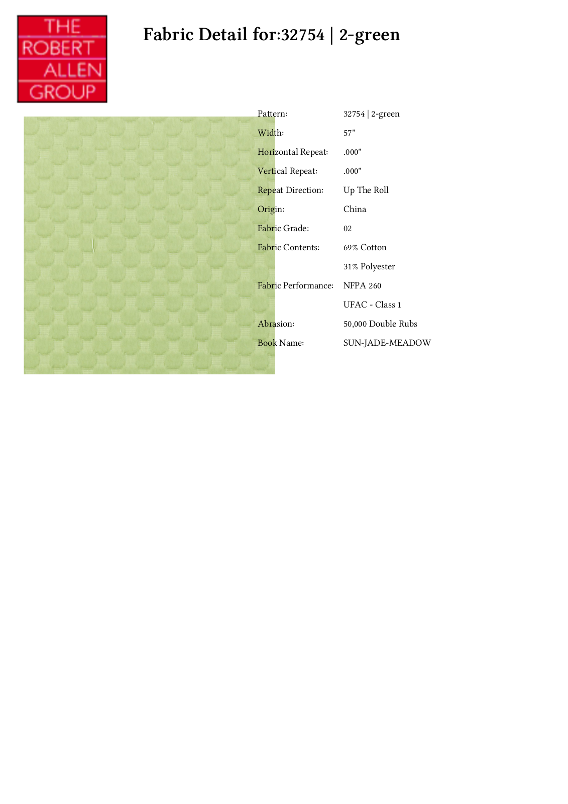 Duralee CRAL6329 Specifications - ManualMachine.com