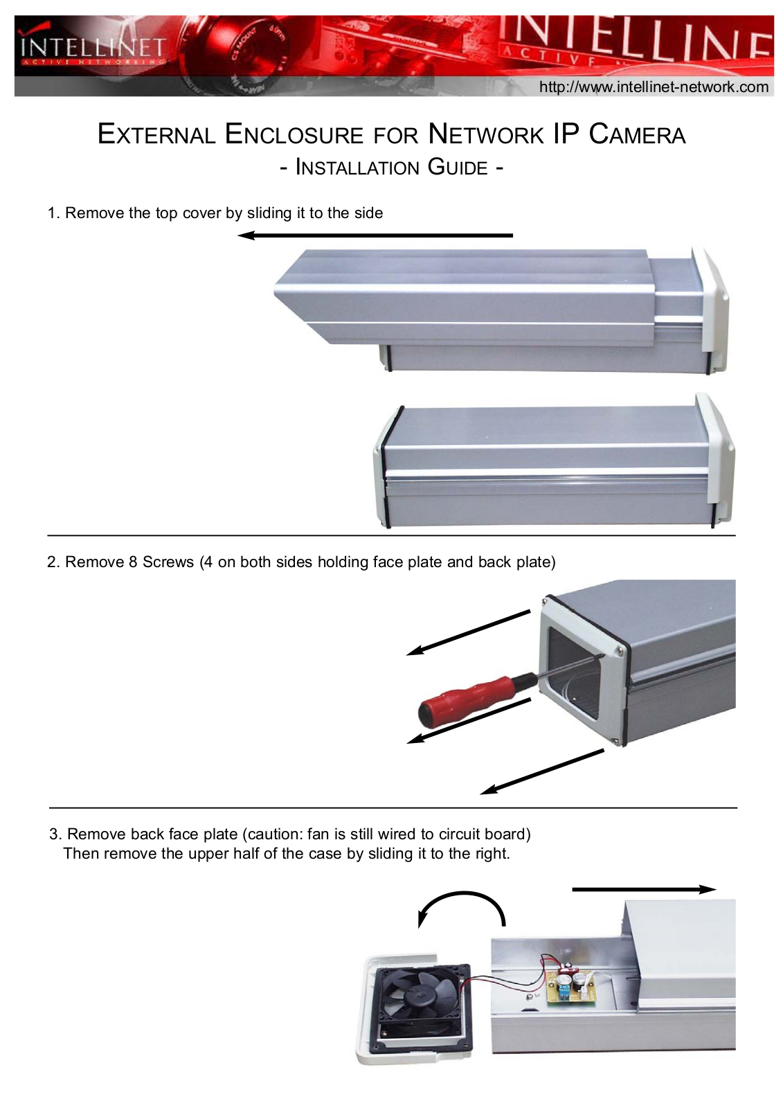 Intellinet EXTERNAL ENCLOSURE User Manual