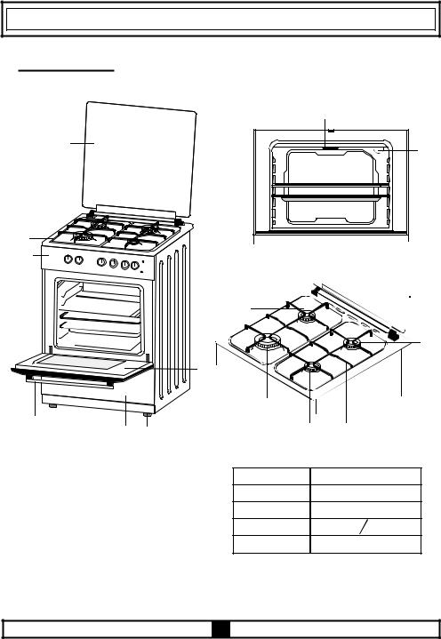 Zanussi ZCG6605W USER MANUAL