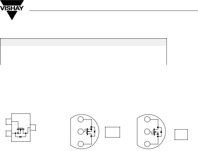 VISHAY TN2404K, TN2404KL, BS107KL User Manual