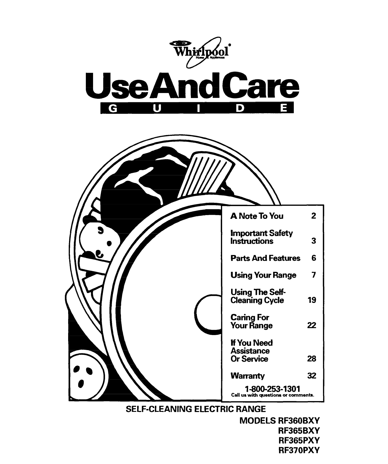 Whirlpool RF360BXY User Manual - ManualMachine.com