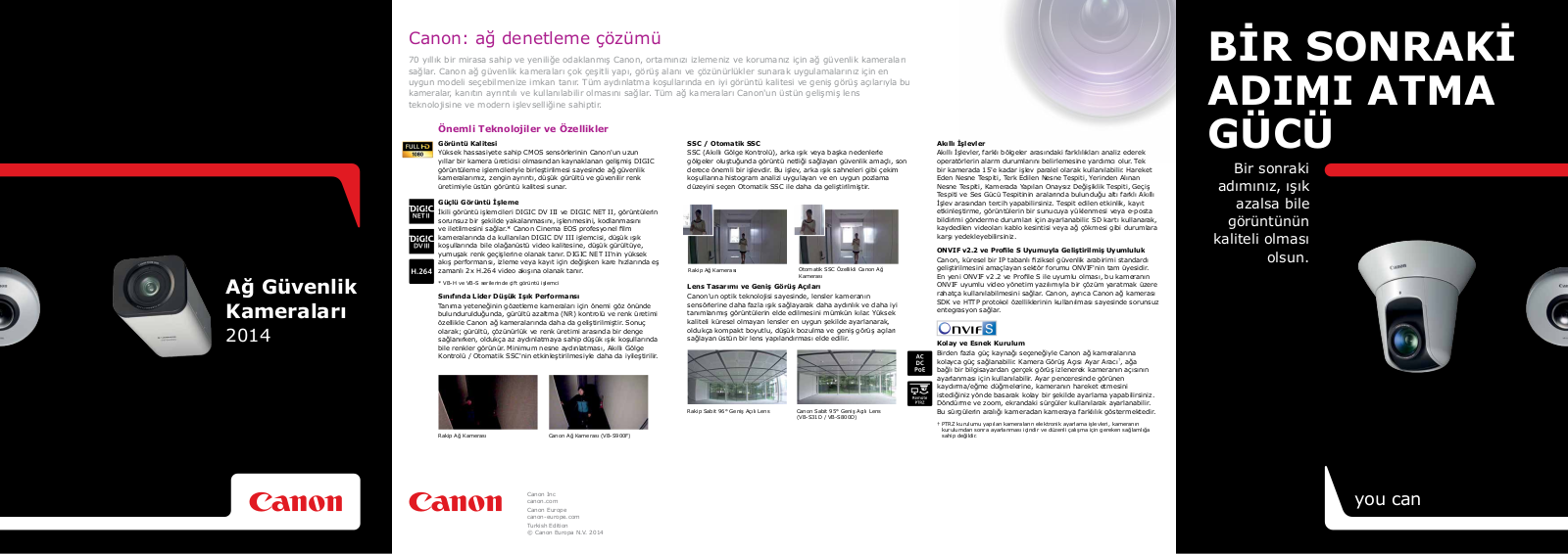 Canon Network cameras BROCHURE