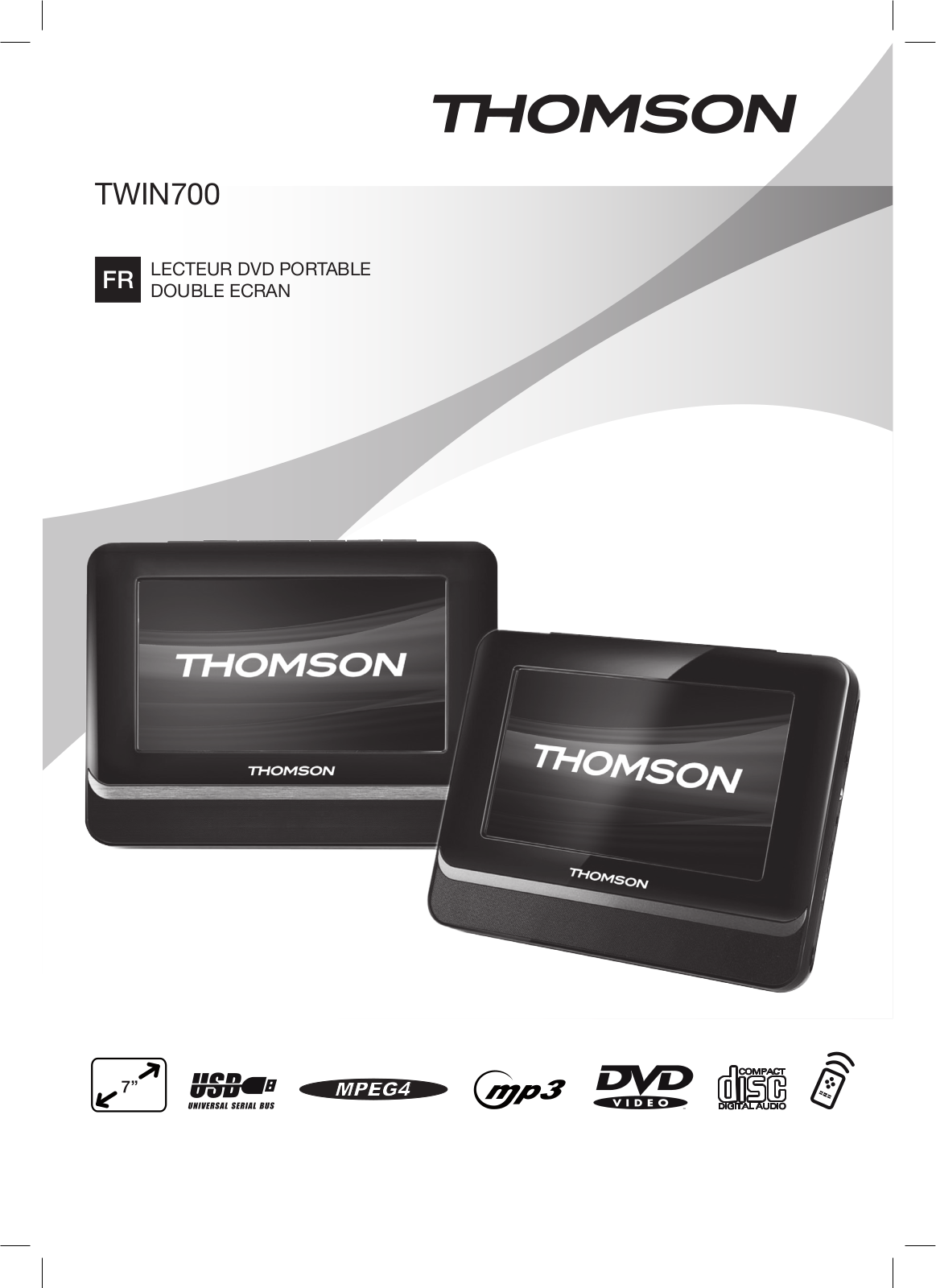 THOMSON TWIN 700 User Manual