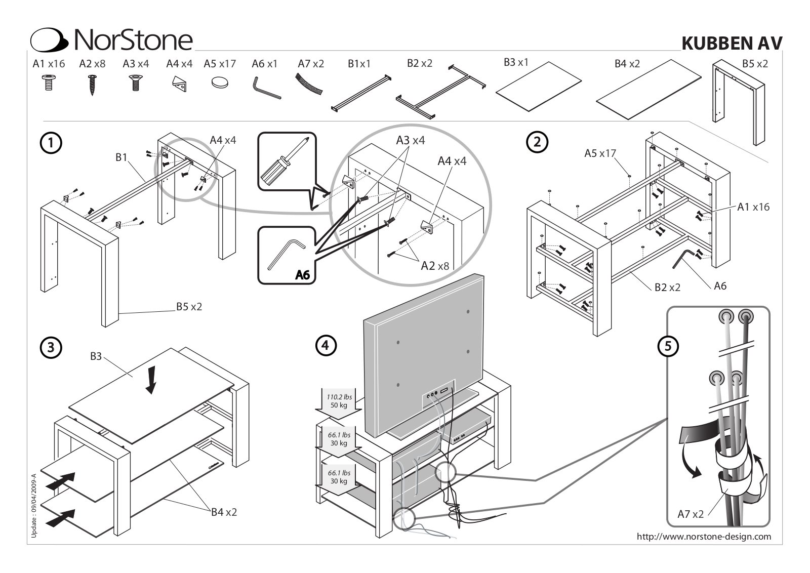 Norstone Kubben AV User guide - ManualMachine.com