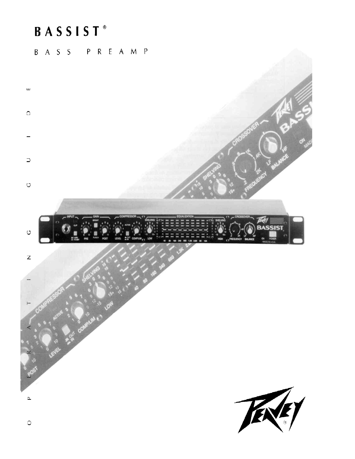 PEAVEY BASSIST User Manual