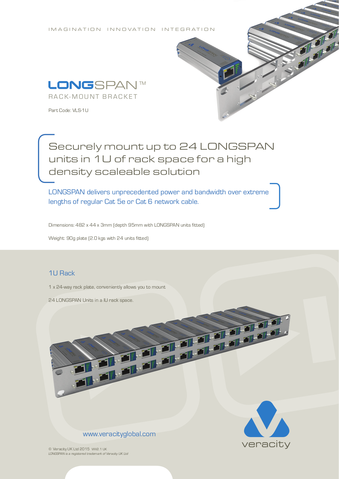 Veracity VLS-1U Specsheet