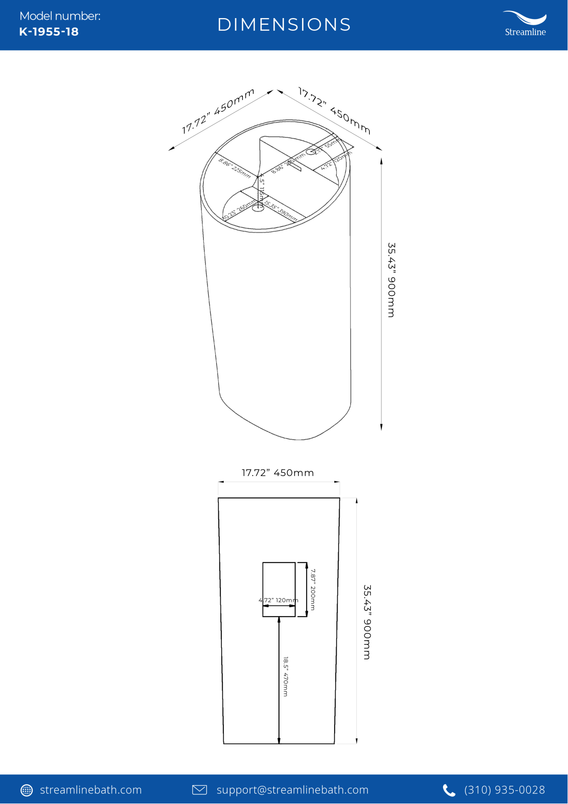Streamline Bath SLBH7669 Specifications - ManualMachine.com