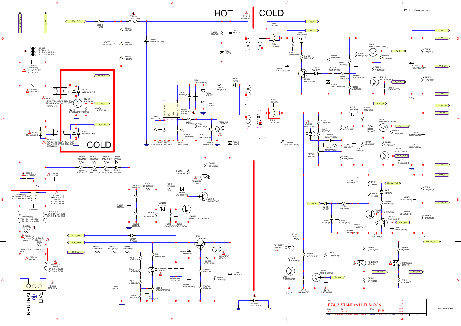 Samsung BN44-00330B, BN44-00330B(1) Schematic