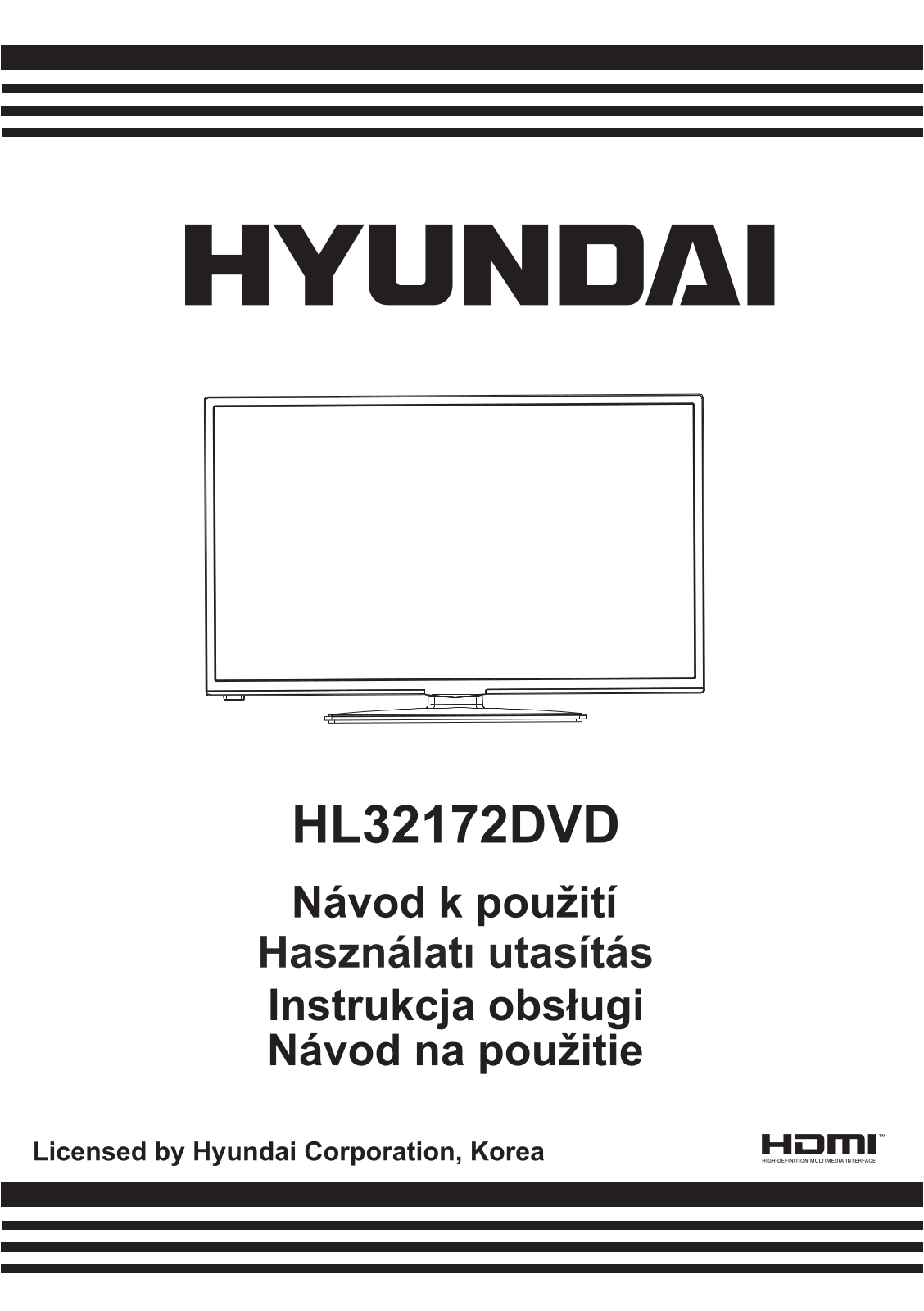 Hyundai HL 32172 DVD User Manual