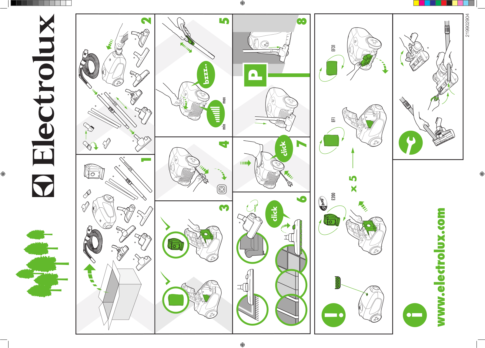 Electrolux ZP 4001 EL User Manual