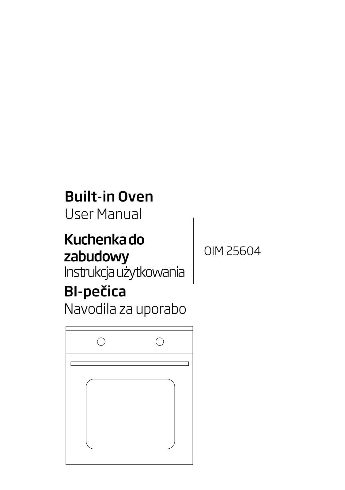 Beko OIM25604 User manual