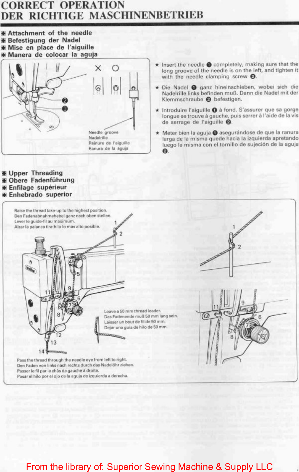 Brother DB2-B737 Threading Diagram