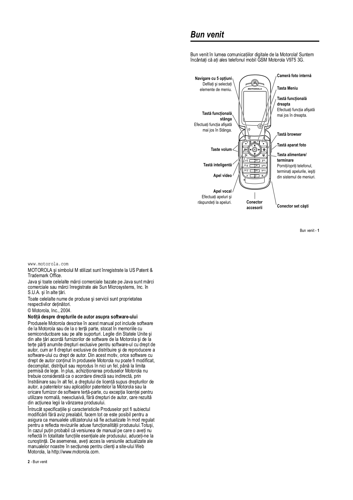 Motorola V975 User Manual