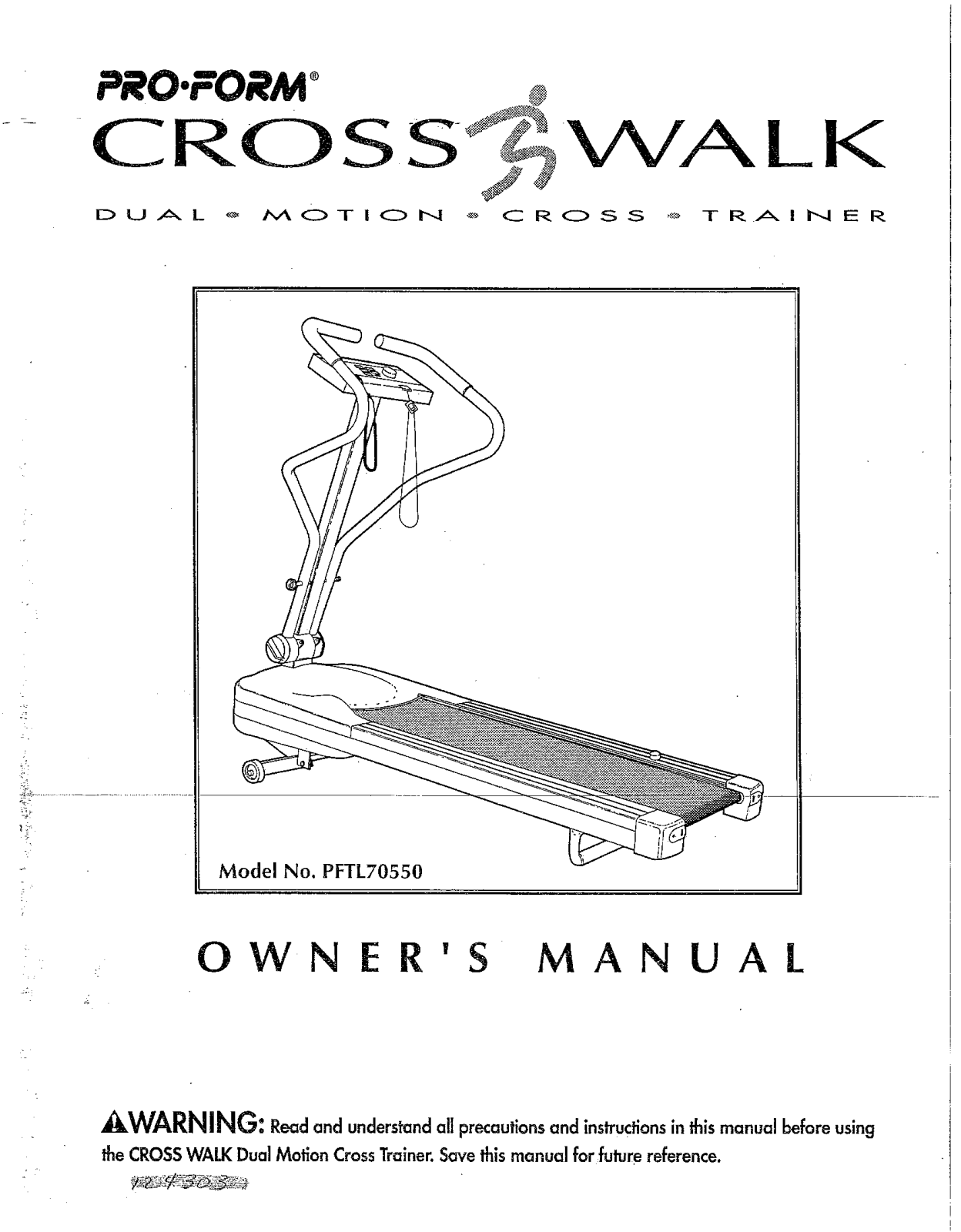 ProForm PFTL70550 User Manual