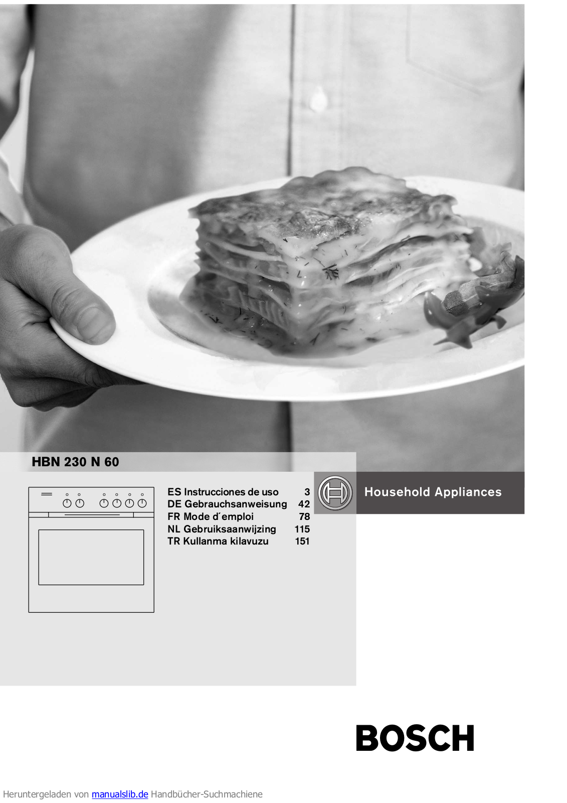 Bosch HBN-230 User Manual