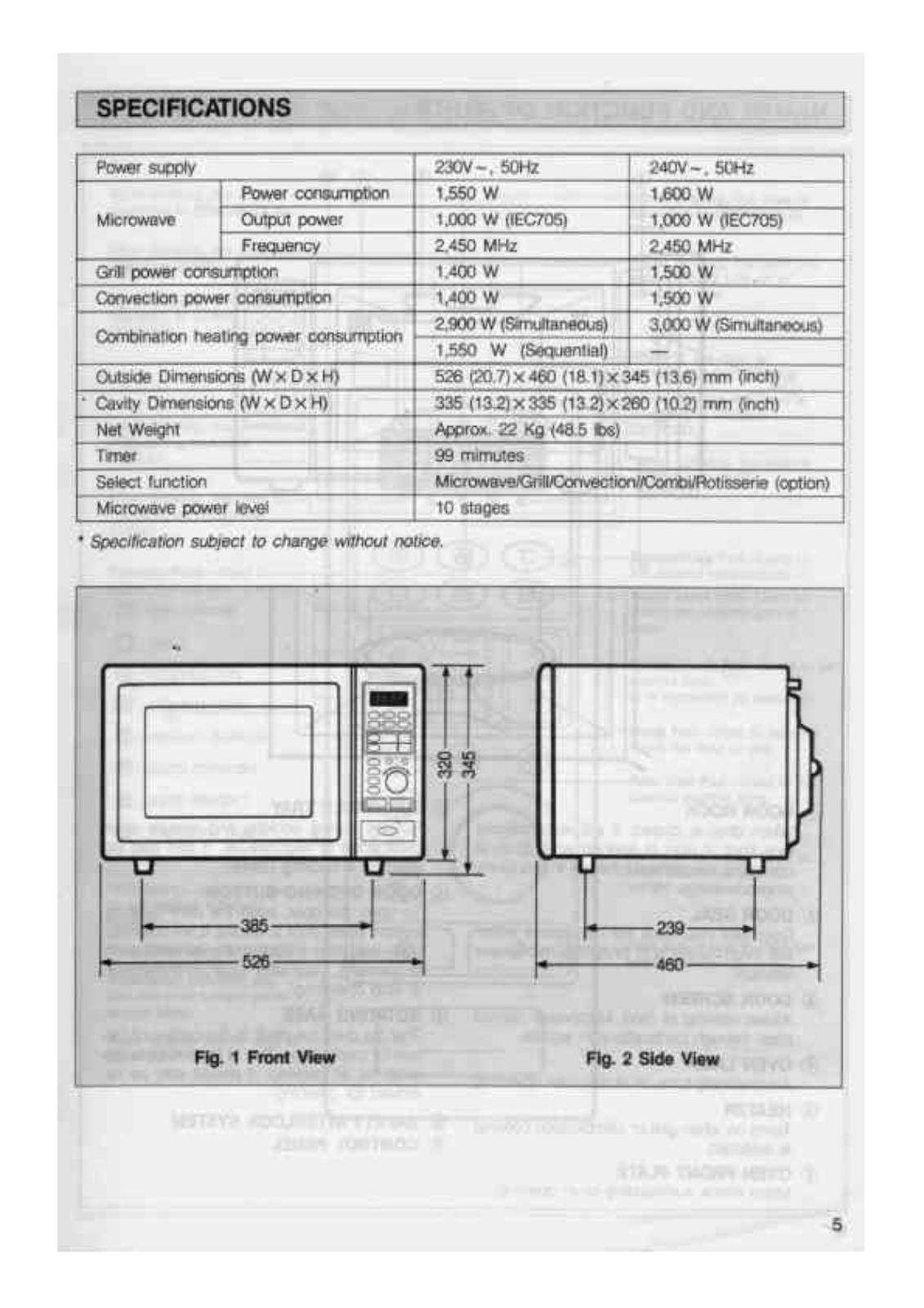 Daewoo KOG-960 Service Manual