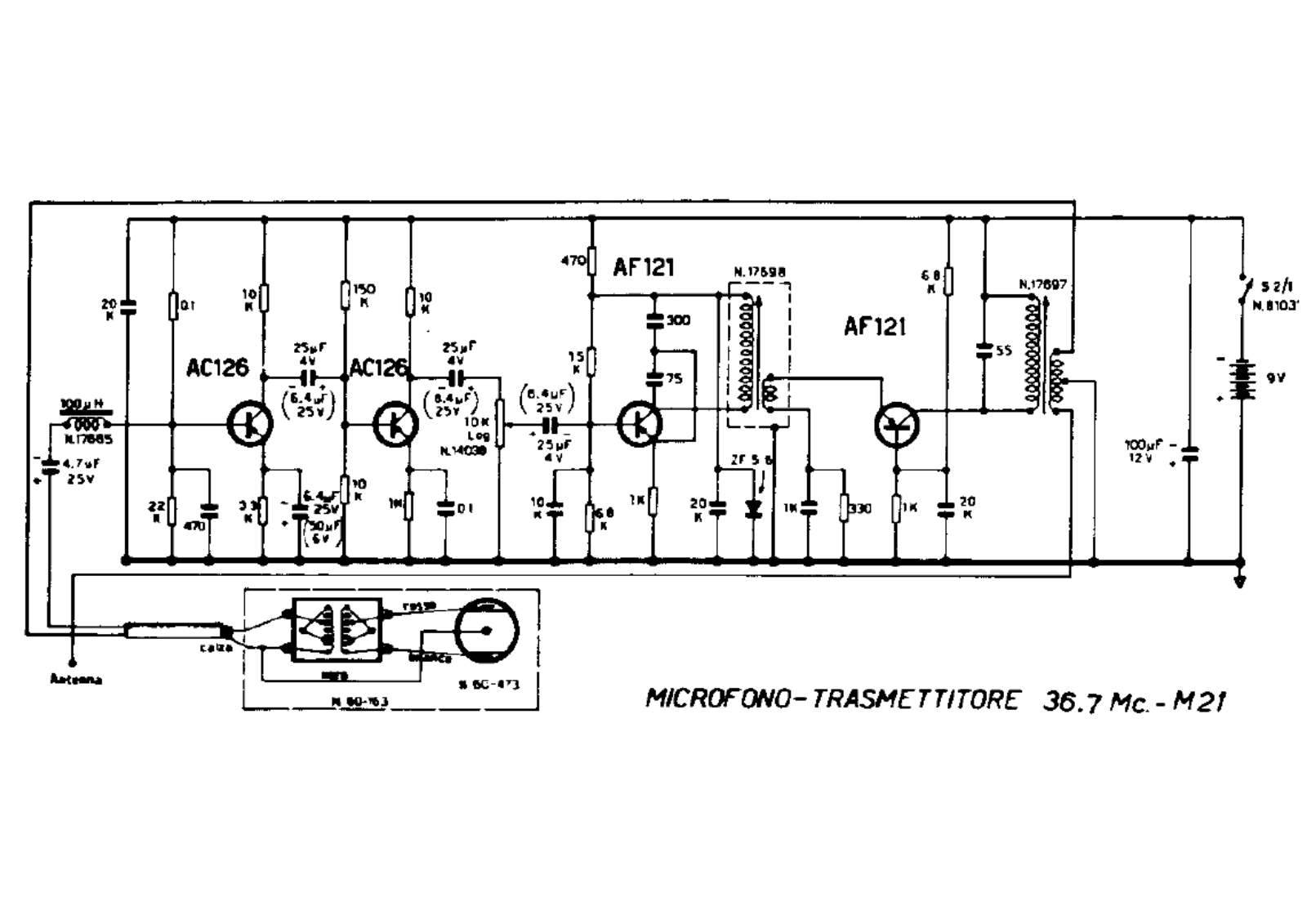 Geloso m21 schematic