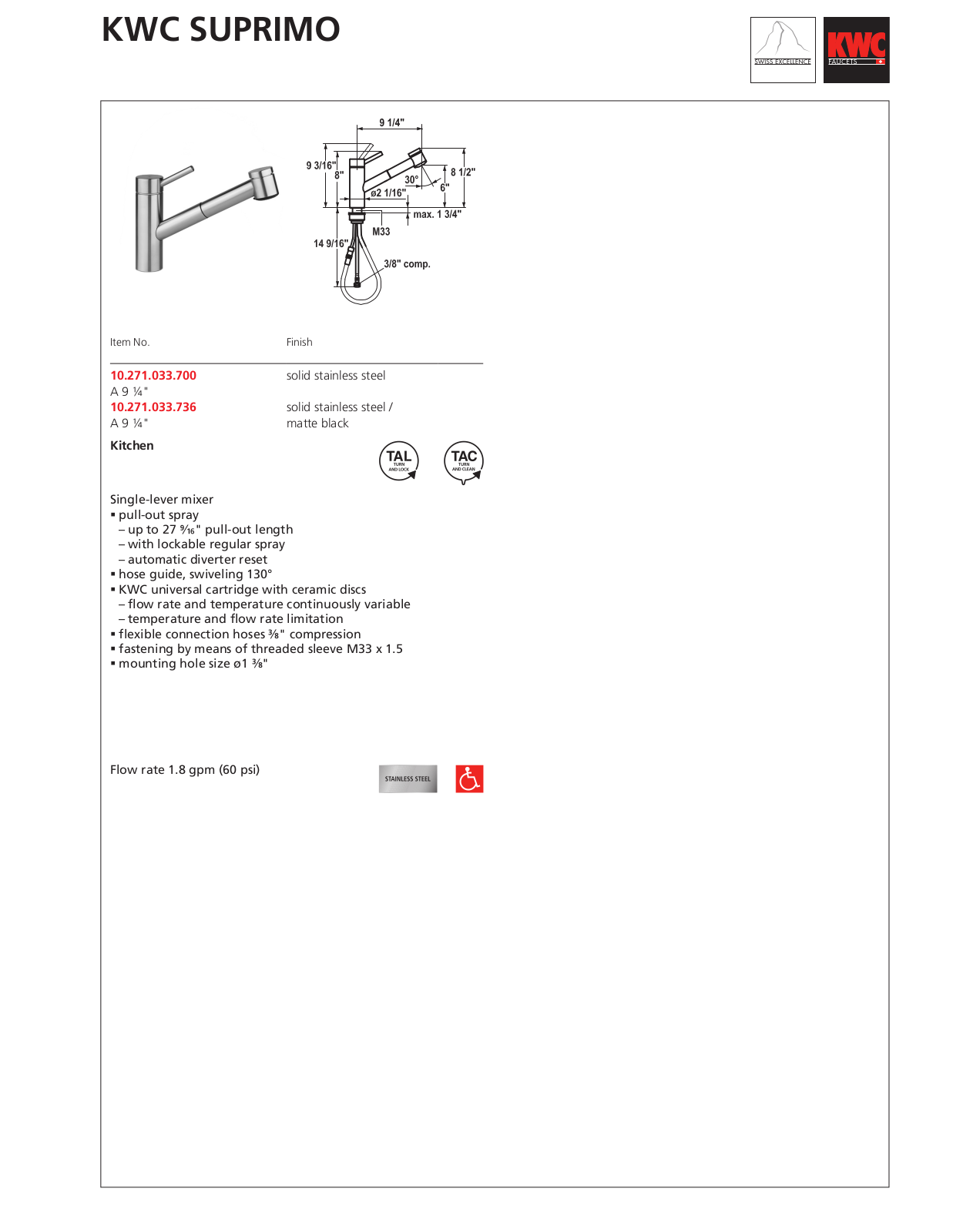 KWC 10.271.033 User Manual