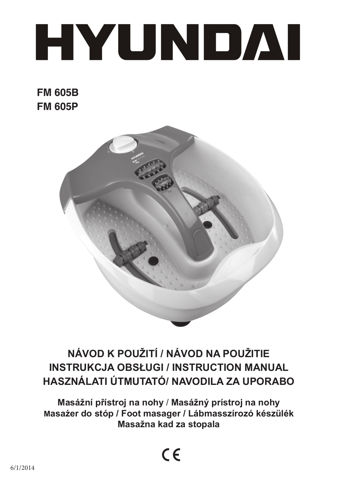 Hyundai FM 605 P User Manual