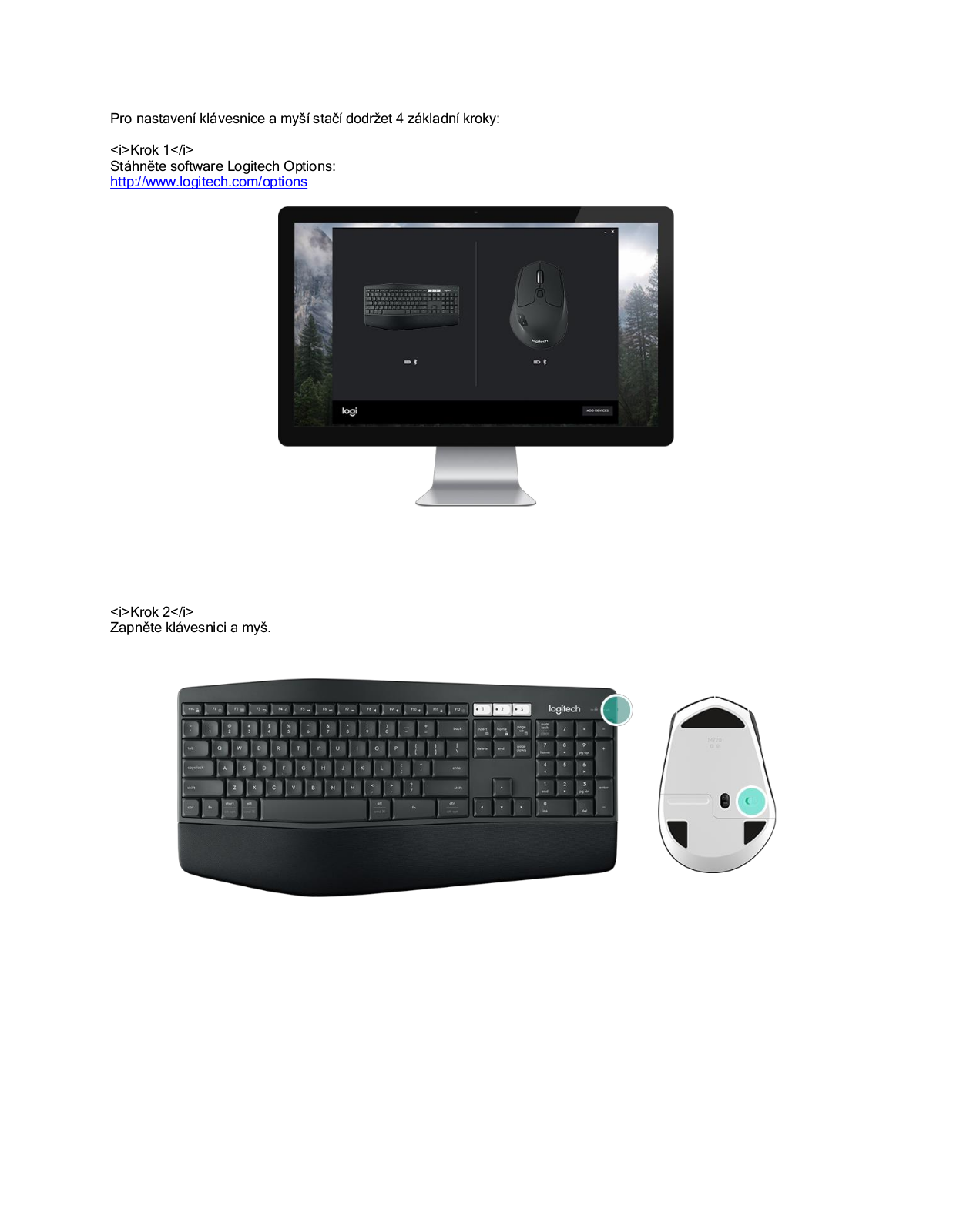 Logitech MK850 Performance User Manual