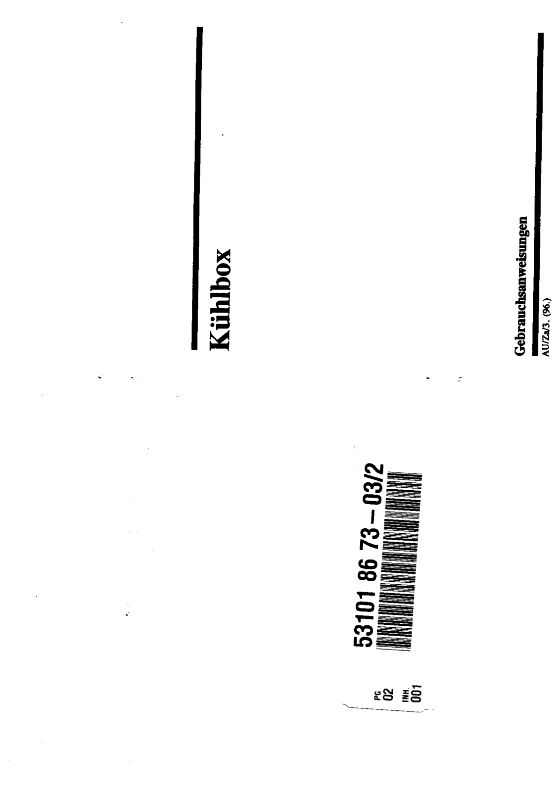 Zanussi ZT70 User Manual