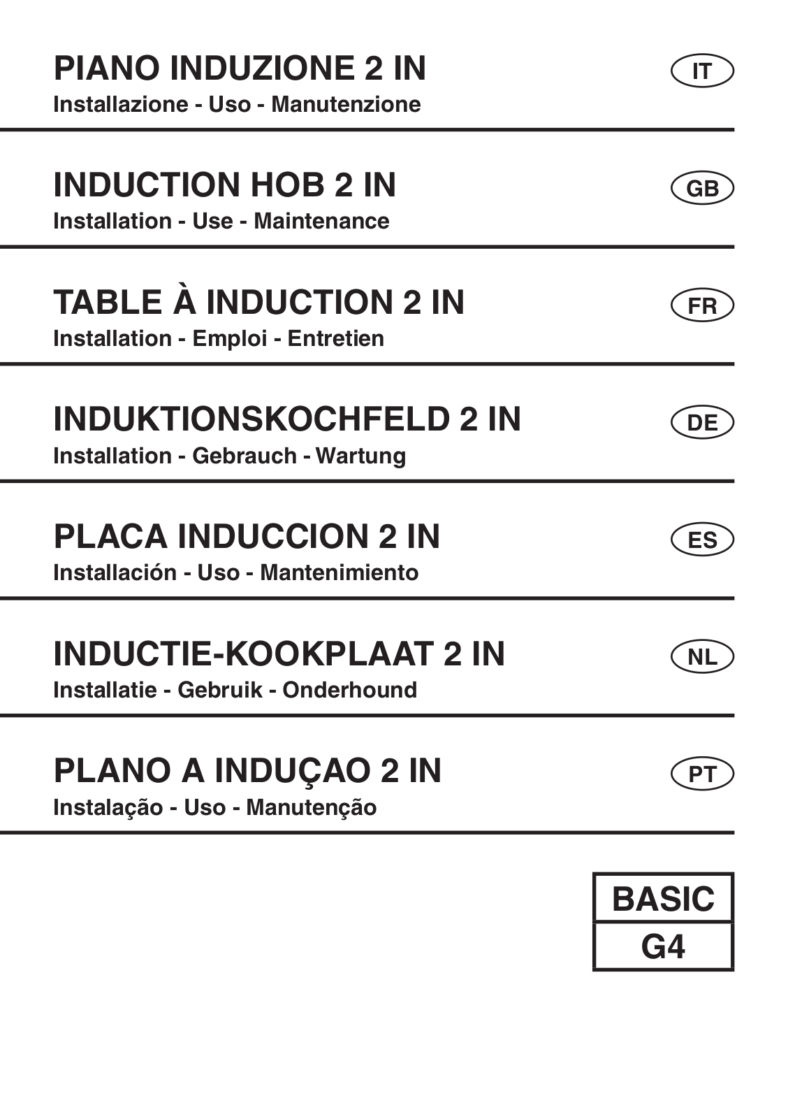 Candy CDI32 User Manual