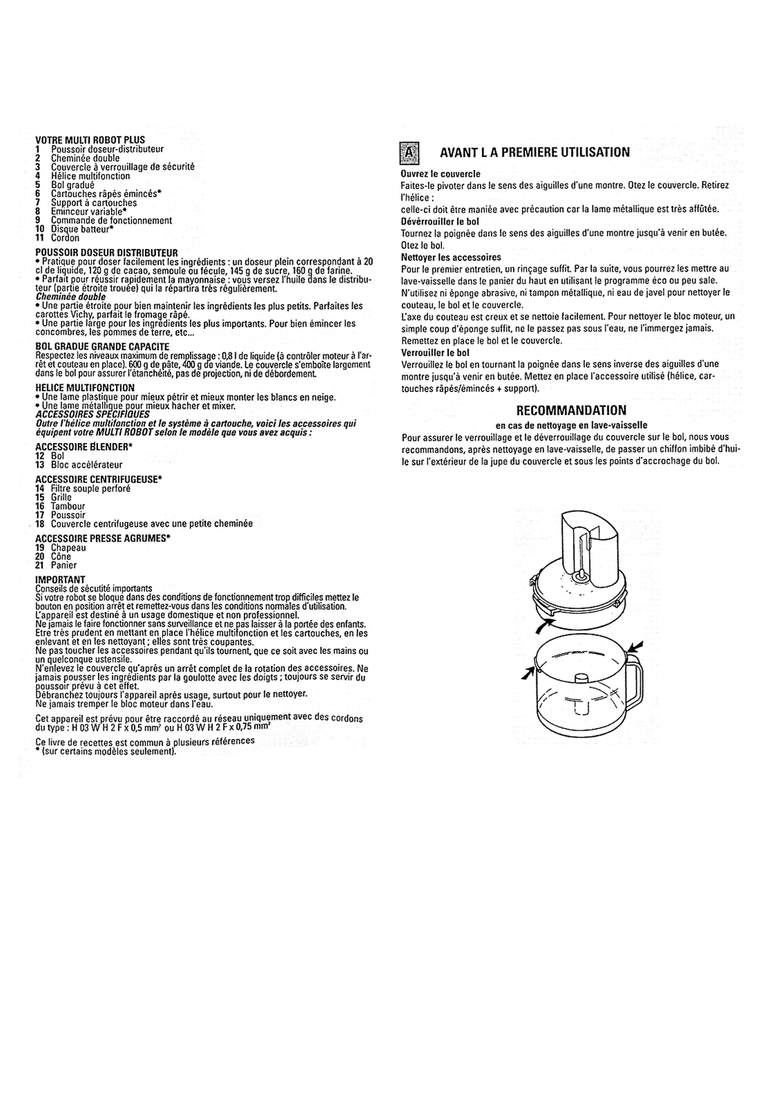 SEB Tonic User Manual