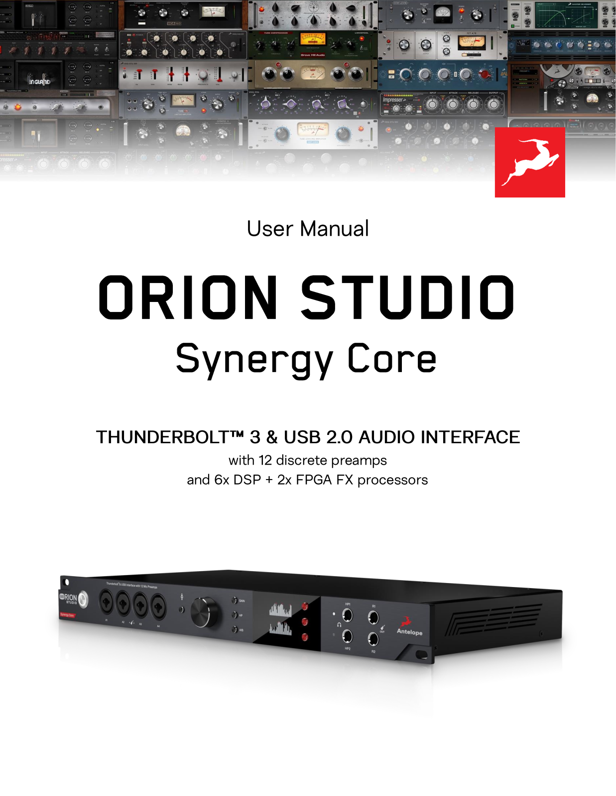 Antelope Audio Orion Studio Users Manual