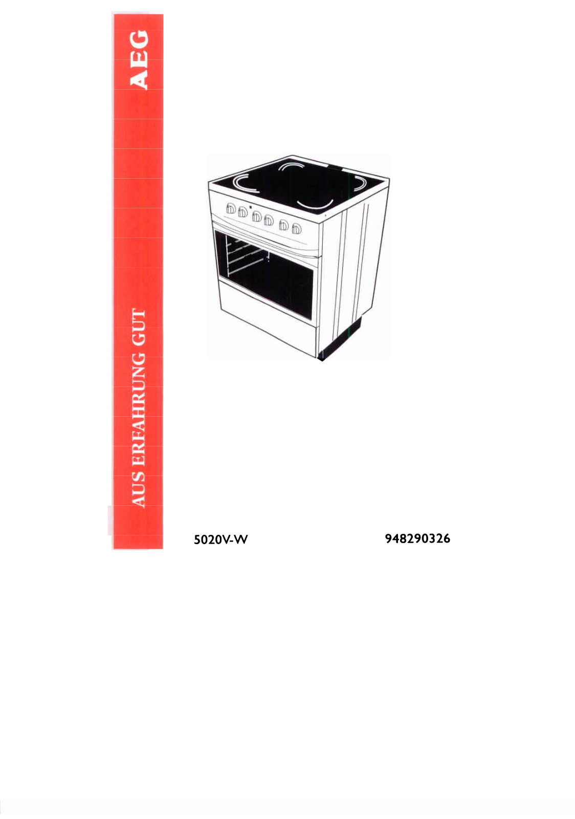 AEG 5020V-W User Manual