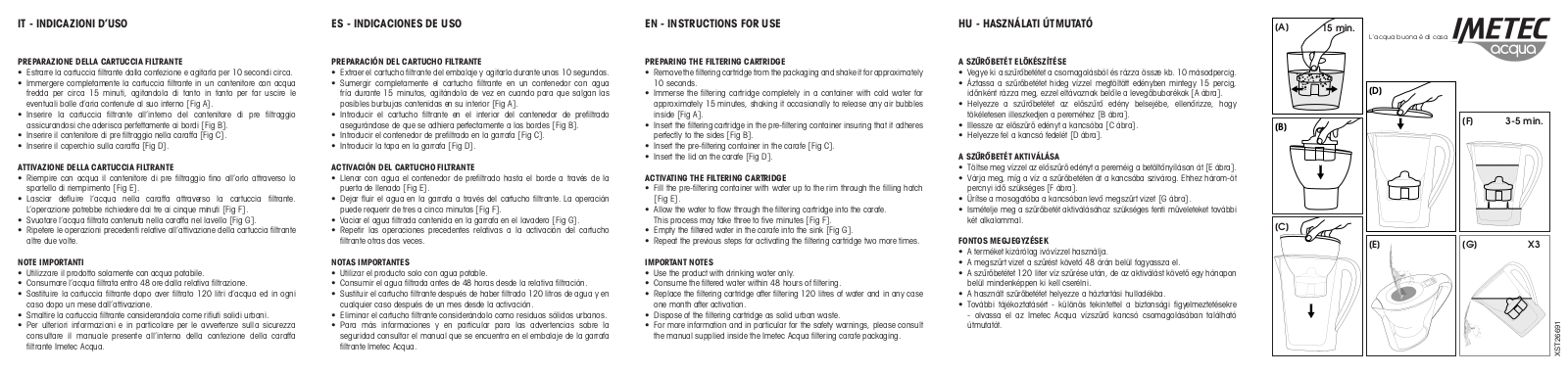 IMETEC FC 100 User Manual