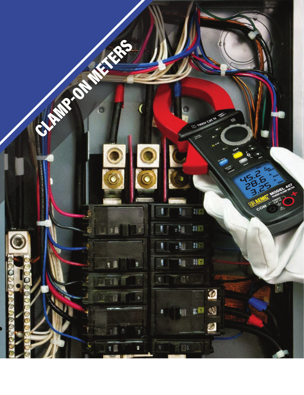 AEMC CLAMP-ON METERS Catalog