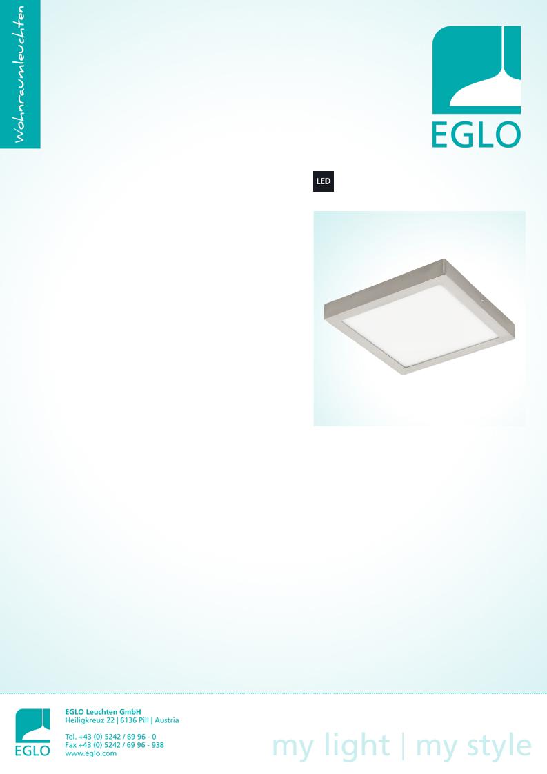Eglo 96681 Service Manual