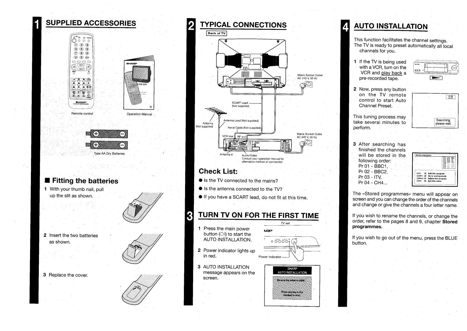 Sharp 51DS-02H User Manual