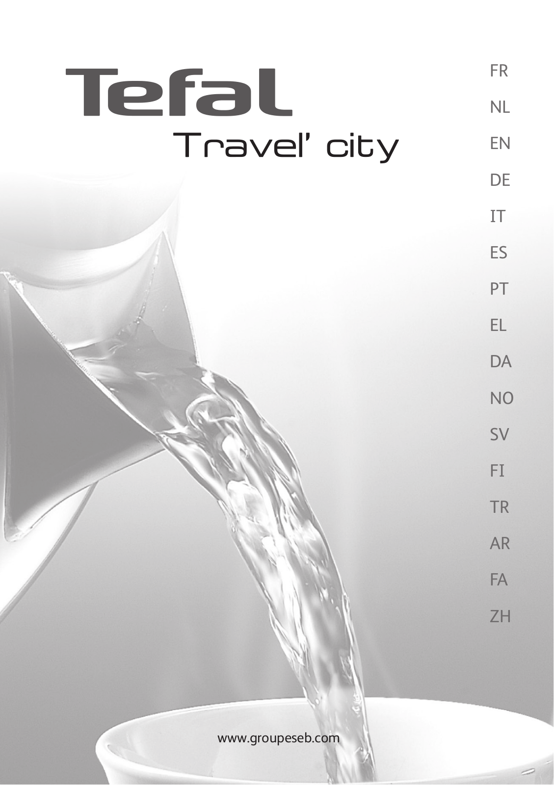 Tefal Travel City User Manual