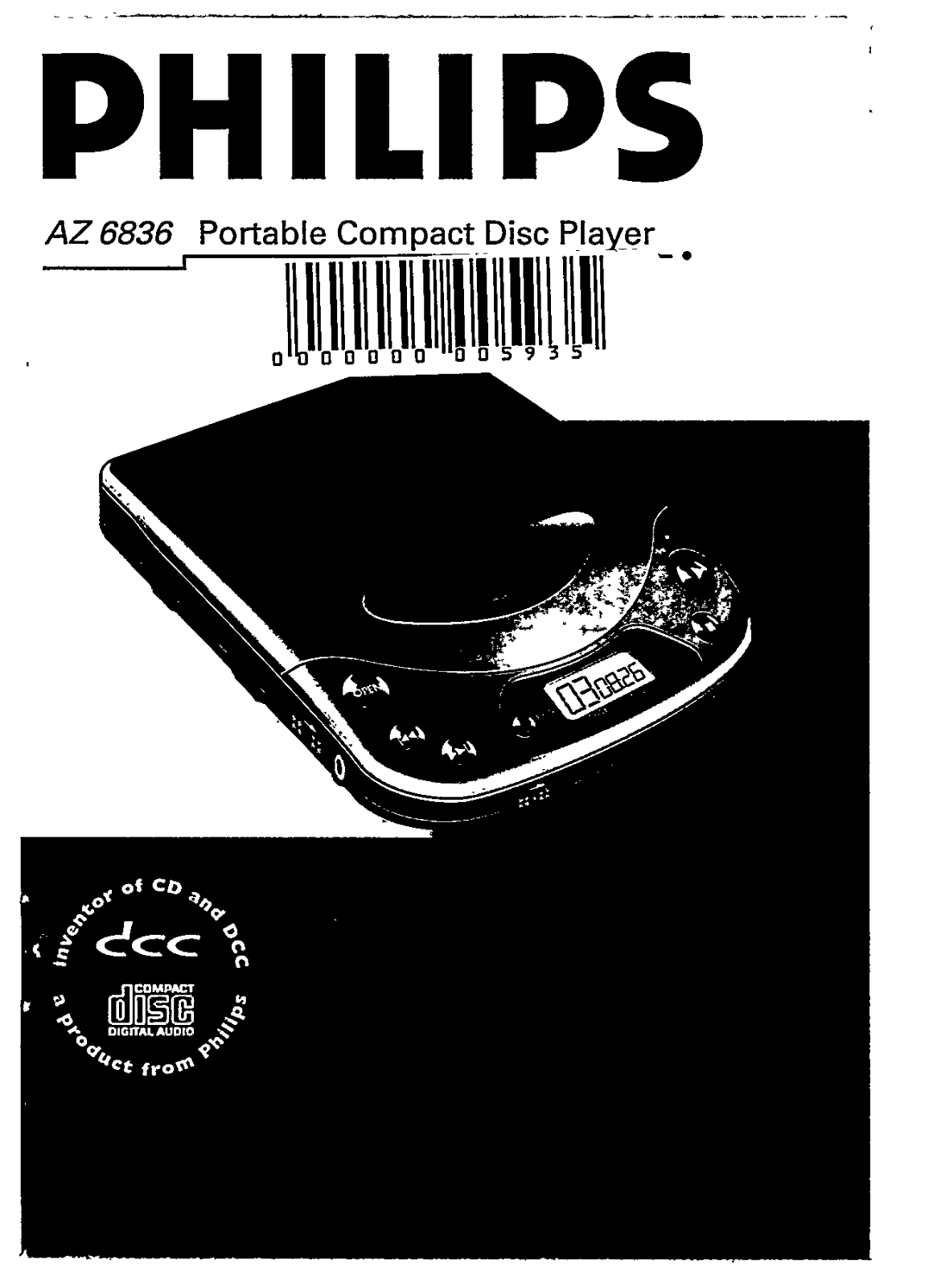 Philips AZ6836 User Manual