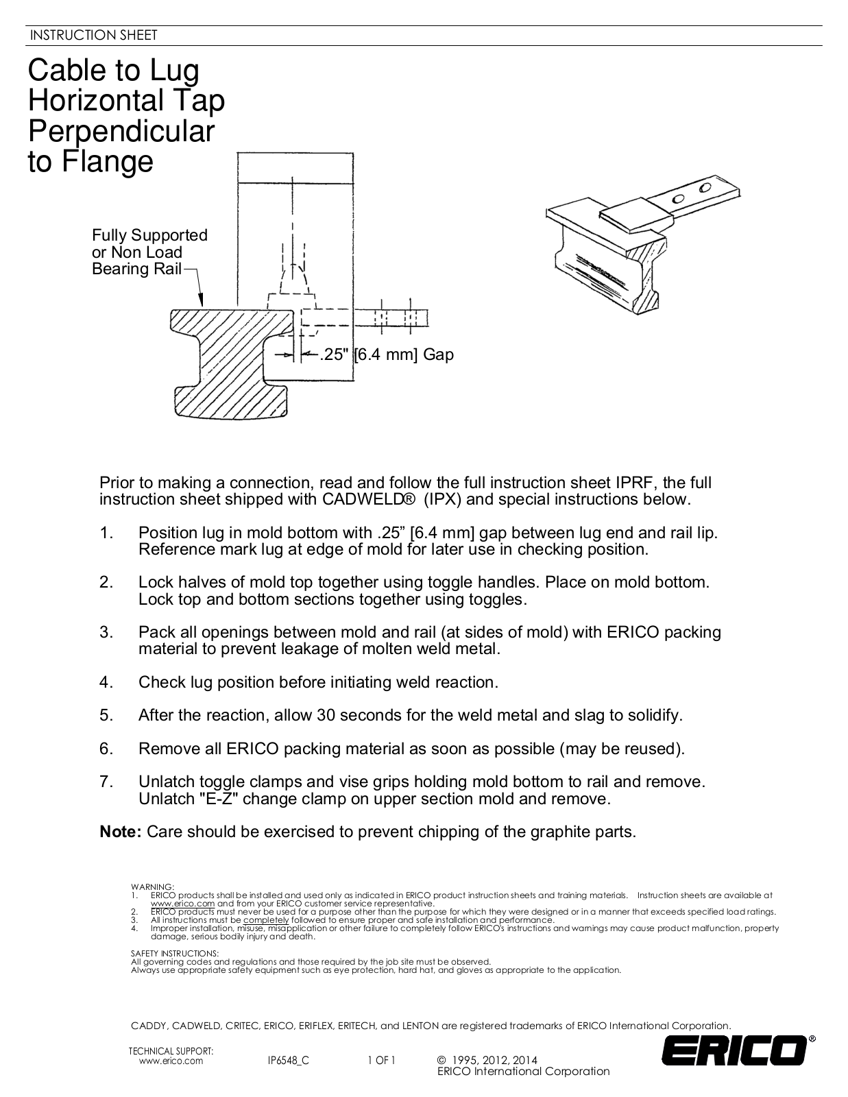 ERICO IP6548 User Manual