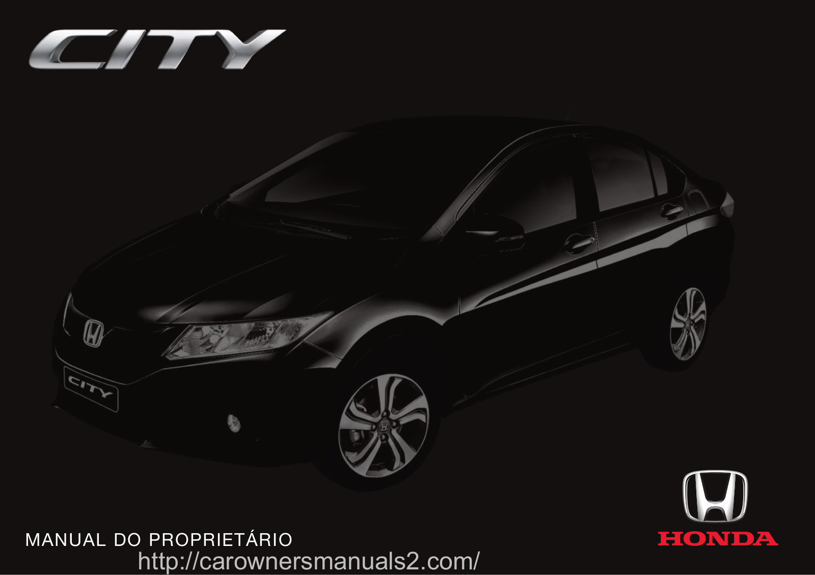 Honda City 2016 Owners Manual in Portuguese