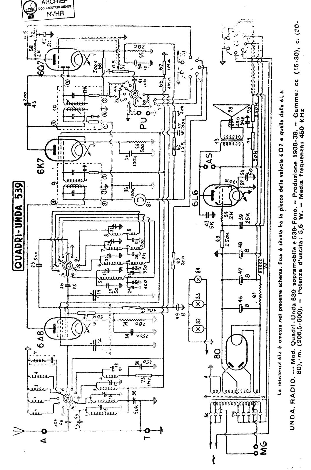 Other U Unda-539 Schematic - ManualMachine.com