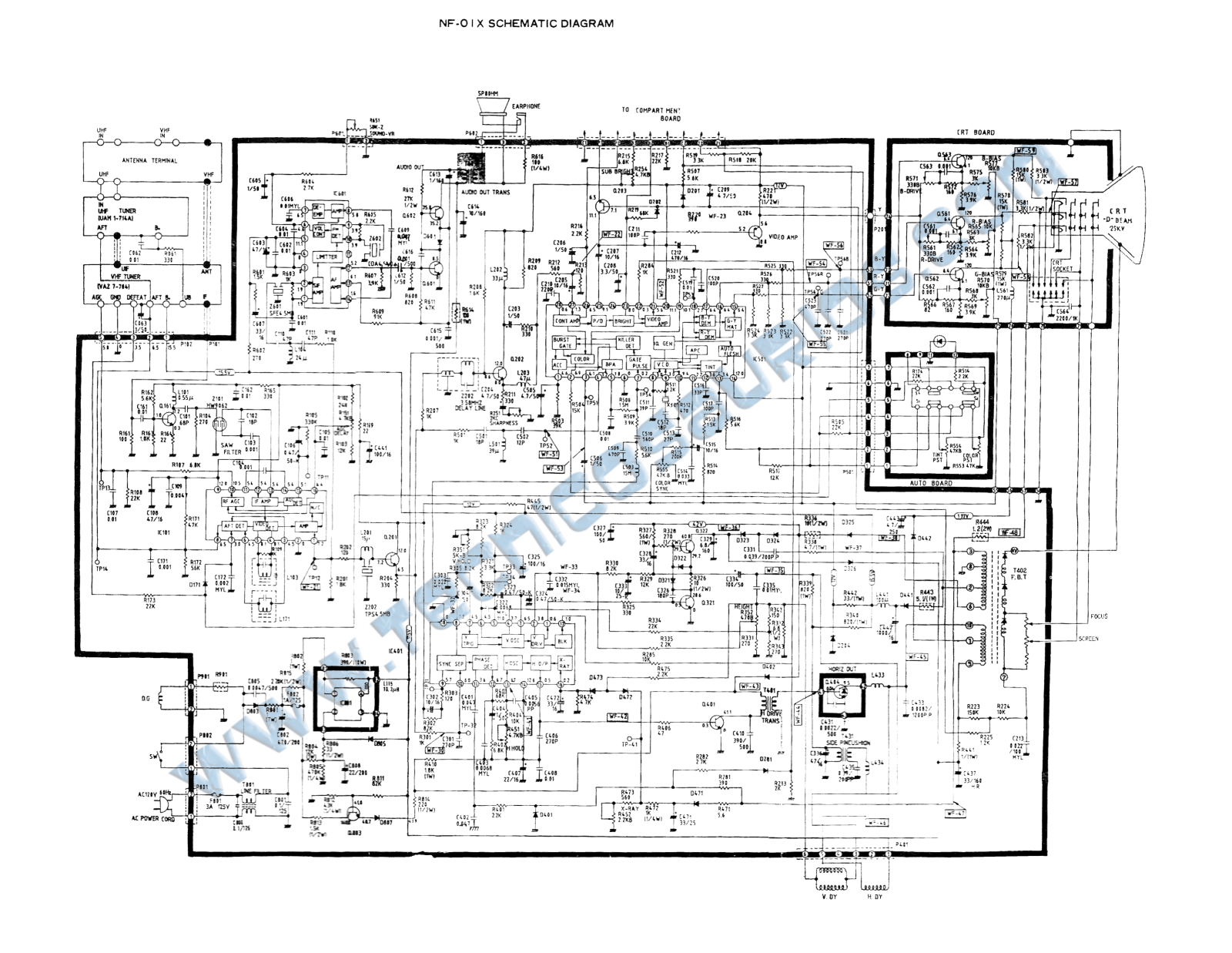 Goldstar CMC-9080 Schematic