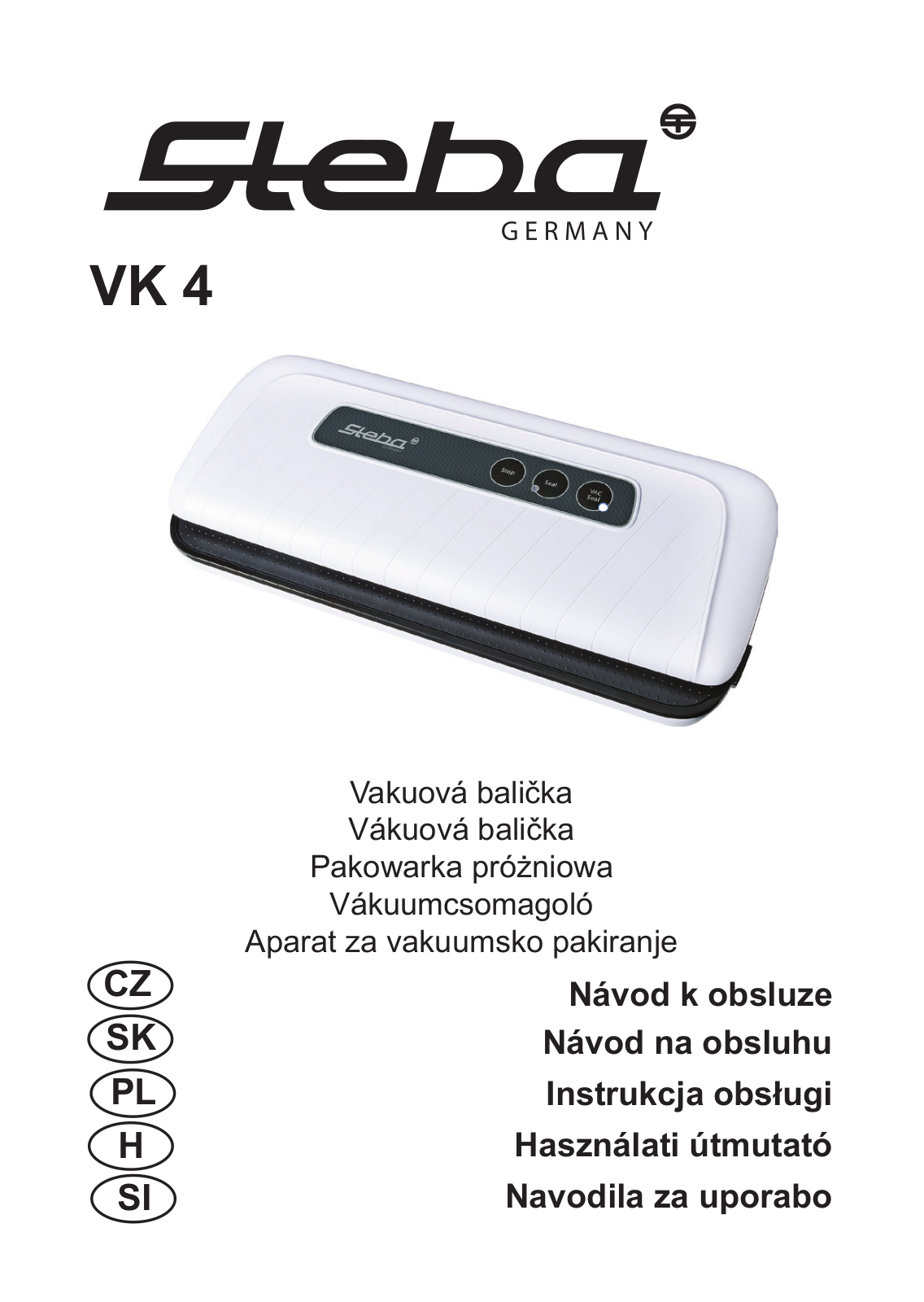 Steba VK 4 User Manual