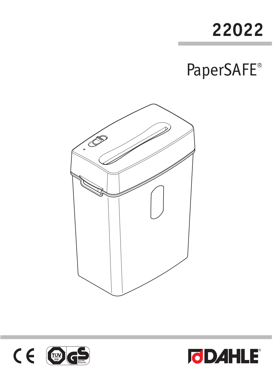 Dahle 22022 User Manual